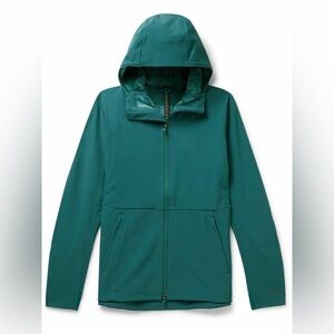 Lululemon Cross Chill‎ Stretch-Shell Hooded Jacket Green Size Large NWOT